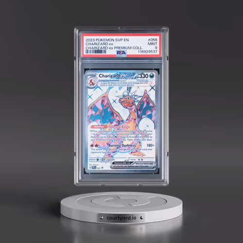 2023 Pokémon Svp EN-SV Black Star Promo #056 Charizard EX - Holo Charizard EX Premium Collection (PS