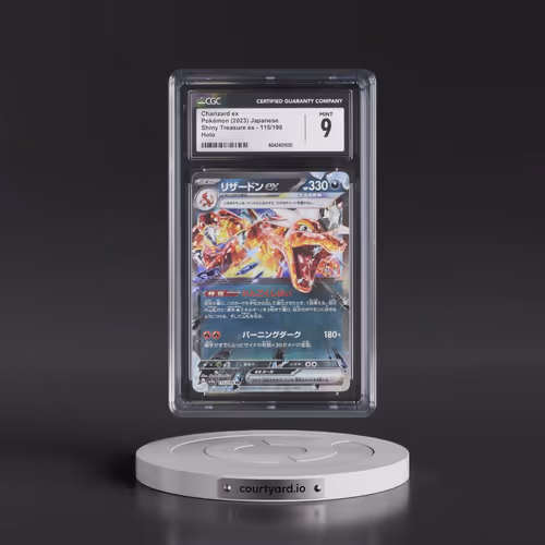 2023 Shiny Treasure ex #115/190 Charizard ex - Holo (CGC 9 MINT)
