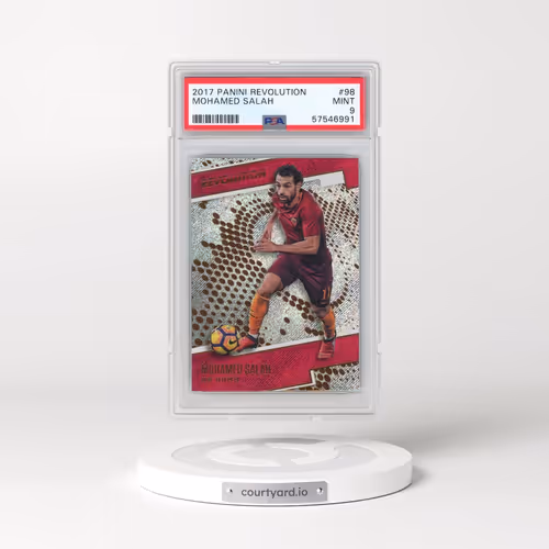 2017 Panini Revolution #98 Mohamed Salah (PSA 9 MINT)