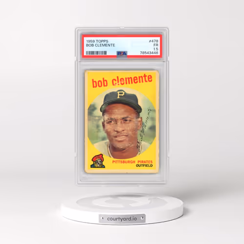 1959 Topps #478 Bob Clemente (PSA 1.5 FR)