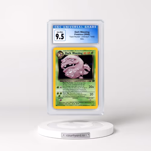 1999 Team Rocket #14/82 Dark Weezing - Holo (CGC 10 GEM MINT)