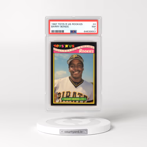1987 Toys R US Rookies #4 Barry Bonds