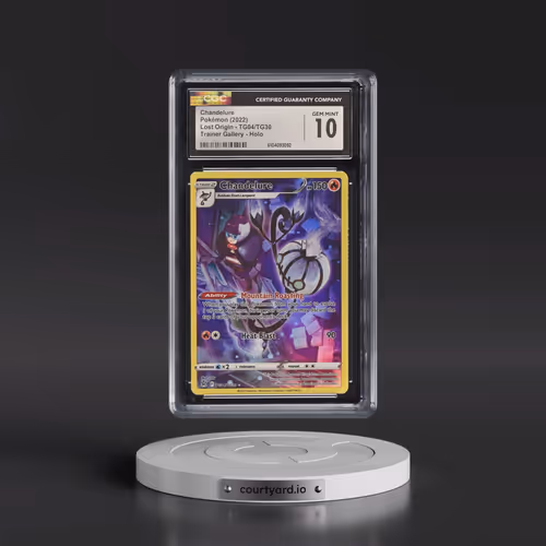 2022 Lost Origin #TG04/TG30 Chandelure - Trainer Gallery Holo (CGC 10 GEM MINT)