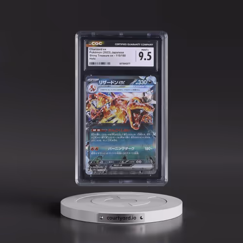 2023 Shiny Treasure ex #115/190 Charizard ex - Holo (CGC 9.5 MINT+)