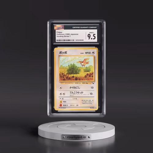 1998 Vending Series 1 (Pokeball Symbol. Glossy) Pidgey (CGC 9.5 MINT+)