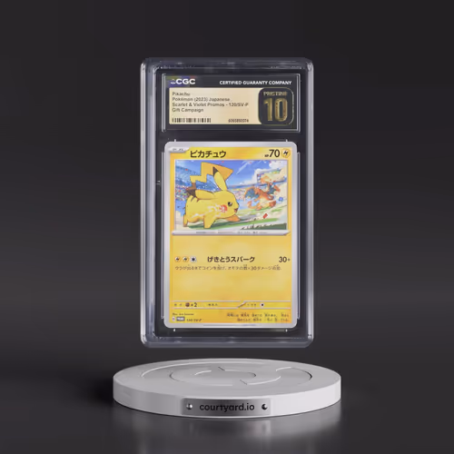 2022 Scarlet & Violet Promos #120/SV-P Pikachu - Gift Campaign (CGC 10 PRISTINE)