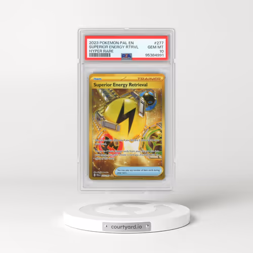 2023 Pokémon Pal EN-Paldea Evolved #277 Superior Energy Retrieval - Hyper Rare (PSA 10 GEM MINT)