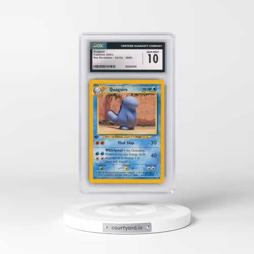2001 Neo Revelation #48/64 Quagsire - 1st Edition (CGC 10 GEM MINT)
