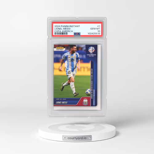 2024 Panini Instant Conmebol Copa America 2024 #1 Lionel Messi (PSA 10 GEM MINT)