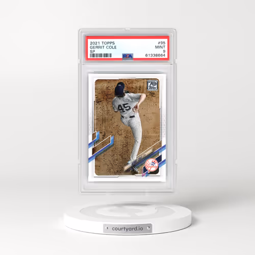 2021 Topps #95 Gerrit Cole - SP (PSA 9 MINT)