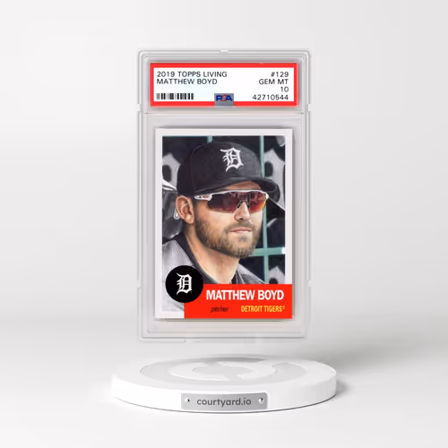 2019 Topps Living #129 Matthew Boyd (PSA 10 GEM MINT)