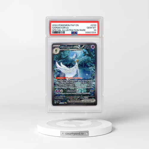 2024 Pokémon Paf EN-Paldean Fates #233 Gardevoir EX - Holo Special Illustration Rare (PSA 10 GEM MIN
