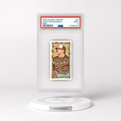 2023 Topps Allen & Ginter #68 Adley Rutschman - Mini (PSA 9 MINT)