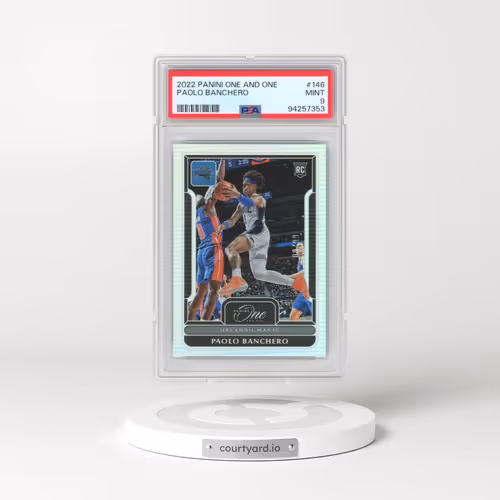 2022 Panini One and One #146 Paolo Banchero (PSA 9 MINT)