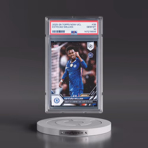 2025-2026 Topps Now UEFA Champions League #39 Estevao Willian