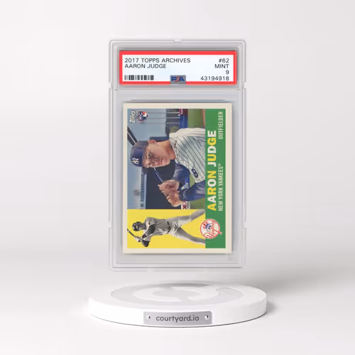 2017 Topps Archives #62 Aaron Judge (PSA 9 MINT)