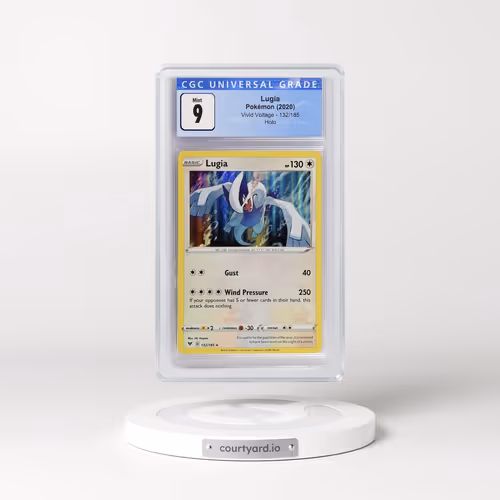 2020 Vivid Voltage #132/185 Lugia - Holo (CGC 9 MINT)