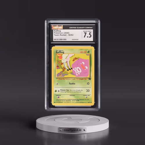 1999 Team Rocket #58/82 Koffing (CGC 7.5 NM+)