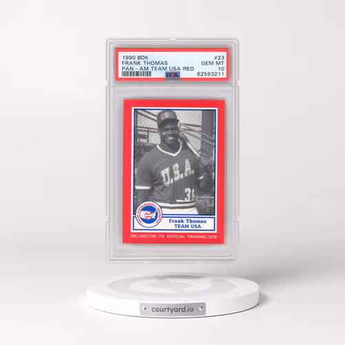 1990 Bdk Pan-Am Team USA Red #23 Frank Thomas (PSA 10 GEM MINT)