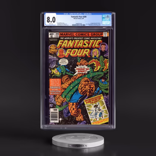 Fantastic Four #209 CGC 8.0 White Pages (Marvel Comics, 8/79) - Universal