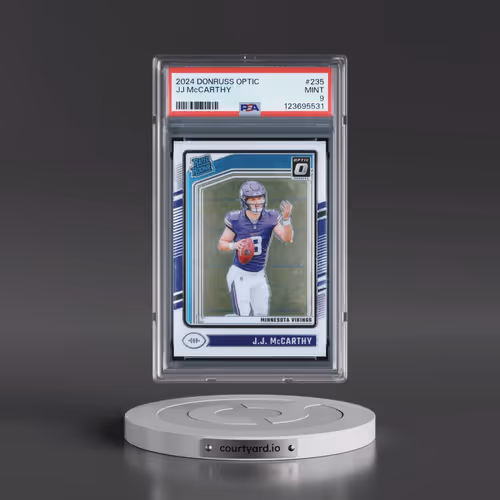 2024 Panini Donruss Optic #235 JJ McCarthy (PSA 9 MINT)