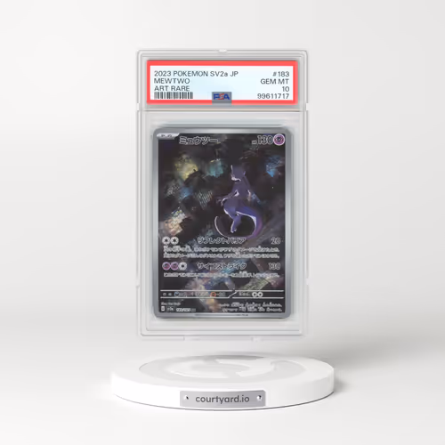 2023 Pokémon Sv2a-Pokemon 151 #183 Mewtwo - Art Rare (PSA 10 GEM MINT)