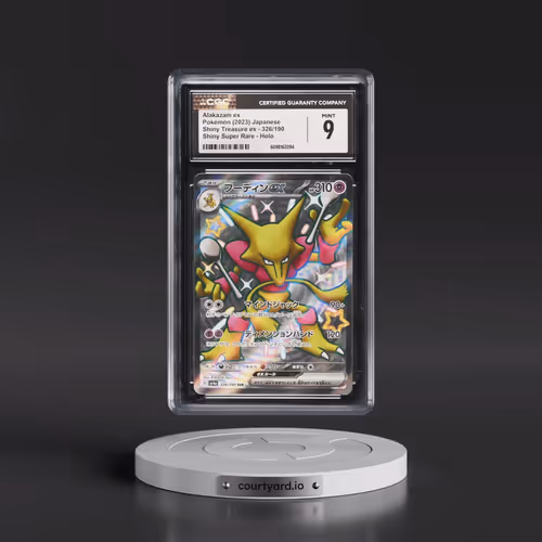 2023 Shiny Treasure ex #326/190 Alakazam ex - Shiny Super Rare Holo (CGC 9 MINT)