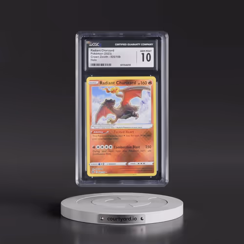 2023 Crown Zenith #020/159 Radiant Charizard - Holo (CGC 10 GEM MINT)