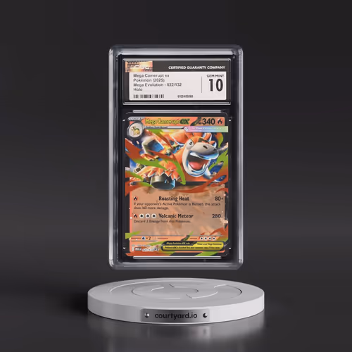 2025 Mega Evolution - MEG EN #022/132 Mega Camerupt ex - Holo (CGC 10 GEM MINT)