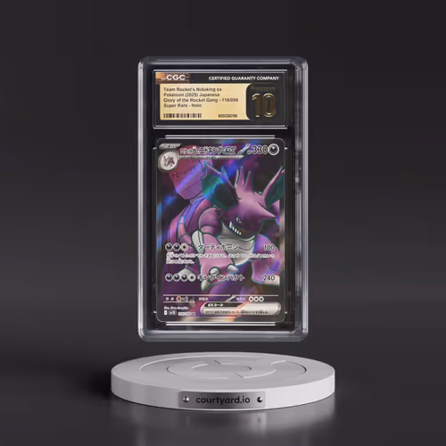 2025 Glory of the Rocket Gang - sv10 #116/098 Team Rocket's Nidoking ex - Super Rare Holo (CGC 10 PR