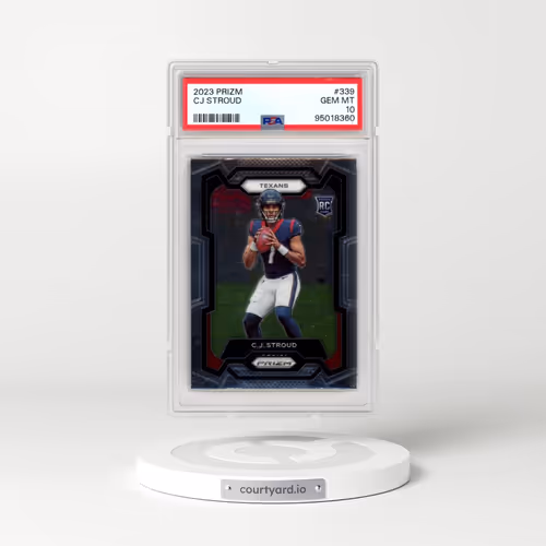 2023 Panini Prizm #339 CJ Stroud (PSA 10 GEM MINT)