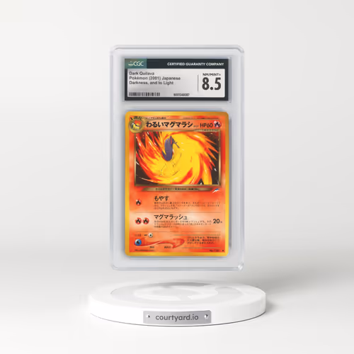 2001 Darkness, and to Light Dark Quilava (CGC 8.5 NM-MT+)