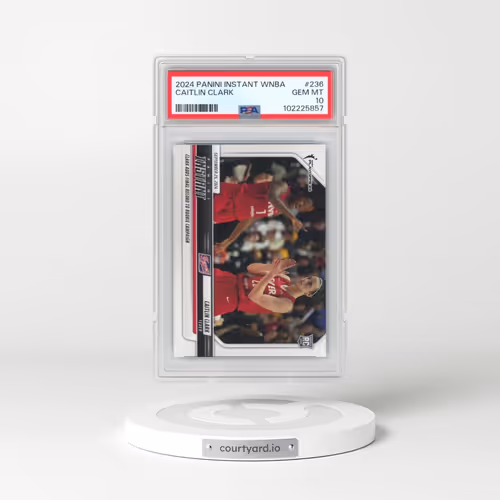 2024 Panini Instant WNBA #236 Caitlin Clark (PSA 10 GEM MINT)