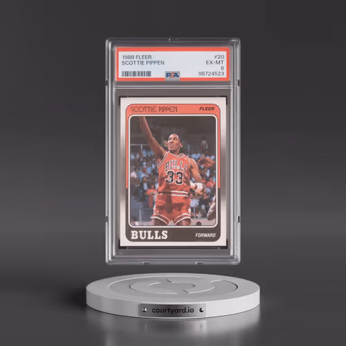 1988 Fleer #20 Scottie Pippen (PSA 6 EX-MT)