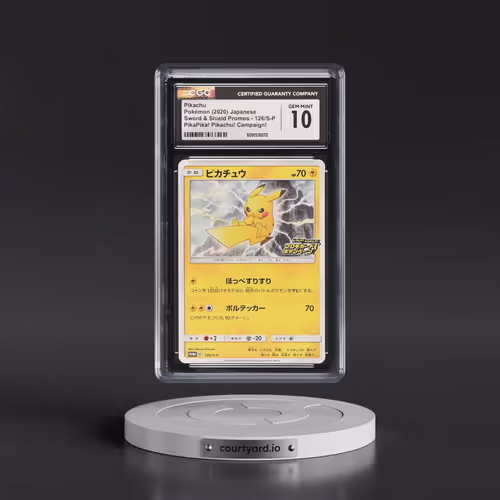 2019 Sword & Shield Promos #126/S-P Pikachu - PikaPika! Pikachu! Campaign! (CGC 10 GEM MINT)