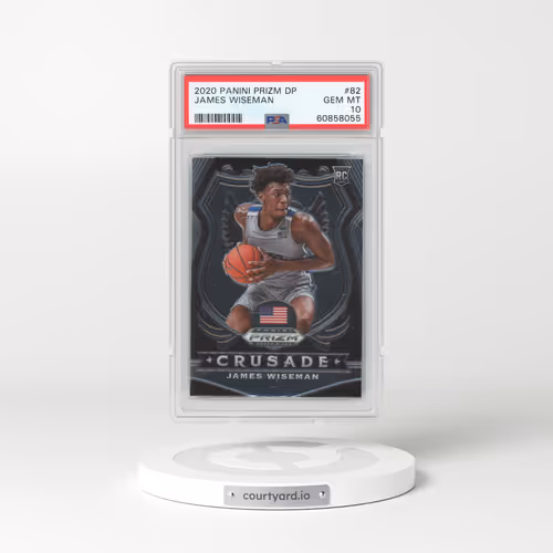 2020 Panini Prizm Draft Picks #82 James Wiseman (PSA 10 GEM MINT)