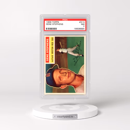 1956 Topps #313 Gene Stephens (PSA 7 NM)
