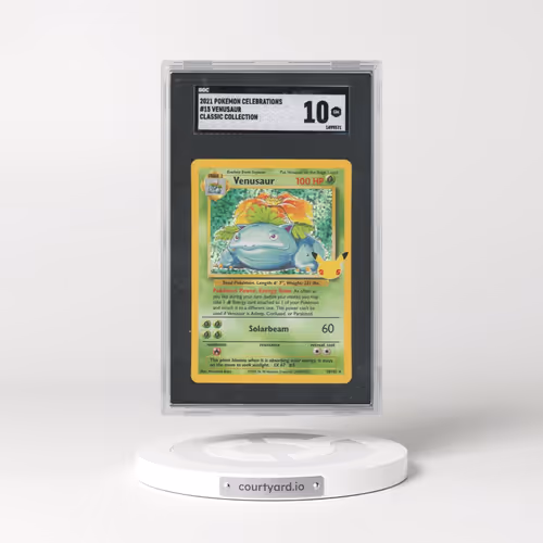 2021 Pokémon Celebrations #15 Venusaur - Classic Collection (SGC 10 GEM MINT)