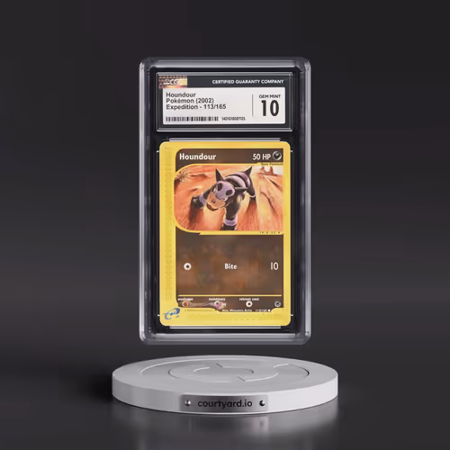 2002 Expedition #113/165 Houndour (CGC 10 GEM MINT)