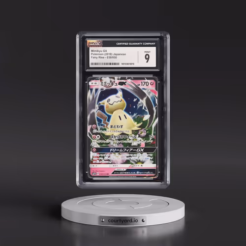 2018 Fairy Rise #038/050 Mimikyu GX - Holo (CGC 9 MINT)