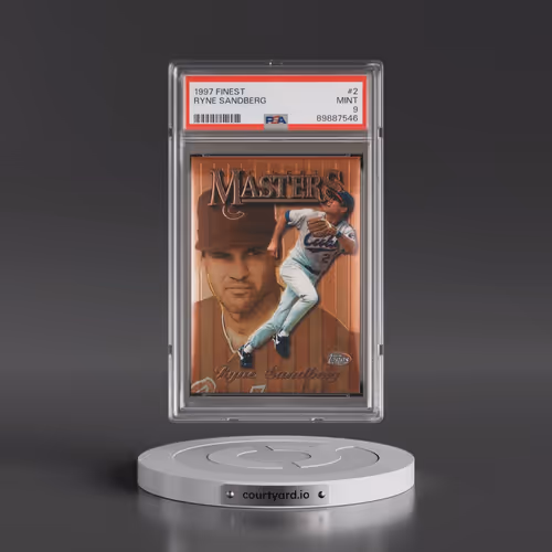 1997 Finest #2 Ryne Sandberg (PSA 9 MINT)