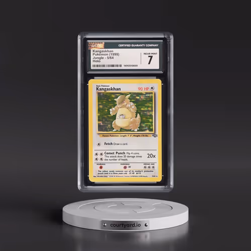 1999 Jungle #5/64 Kangaskhan - Holo (CGC 7 NM)