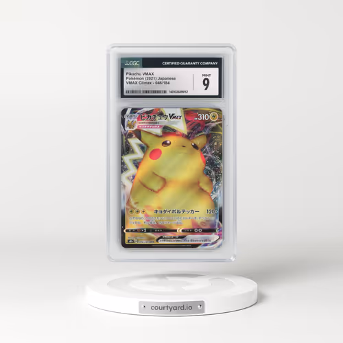 2021 VMAX Climax #046/184 Pikachu VMAX - Holo (CGC 9 MINT)
