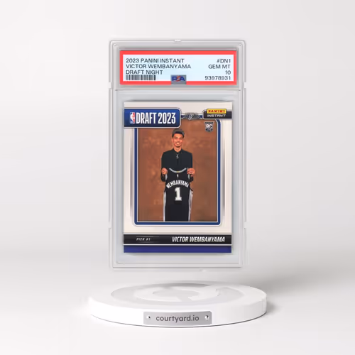 2023 Panini Instant Draft Night #DN1 Victor Wembanyama (PSA 10 GEM MINT)