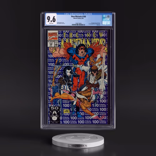New Mutants #100 CGC 9.6 White Pages (Marvel Comics, 4/91) - Universal
