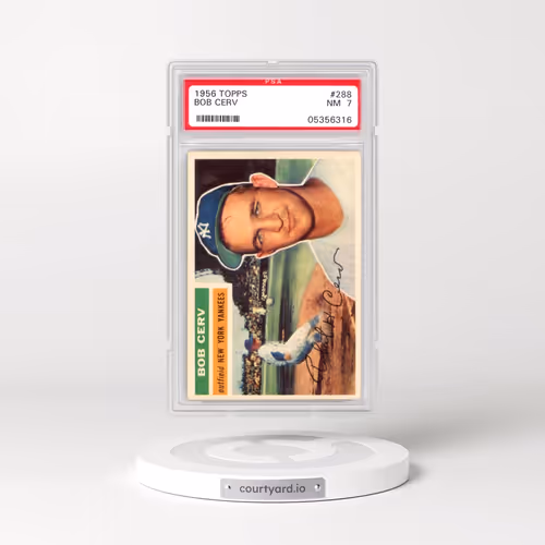 1956 Topps #288 Bob Cerv (PSA 7 NM)