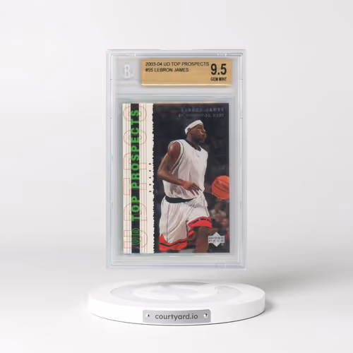 2003 Upper Deck Top Prospects #55 LeBron James (BGS 9.5 GEM MINT)