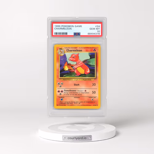 1999 Pokémon Game #24 Charmeleon (PSA 10 GEM MINT)