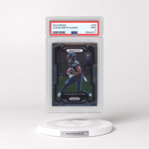 2023 Panini Prizm #390 Jaxon Smith-Njigba (PSA 9 MINT)