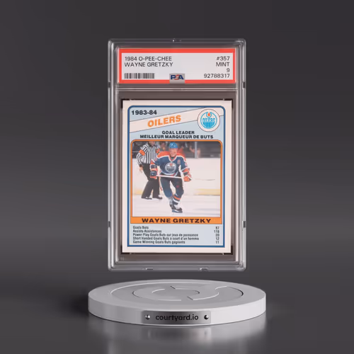 1984 O-Pee-Chee #357 Wayne Gretzky (PSA 9 MINT)